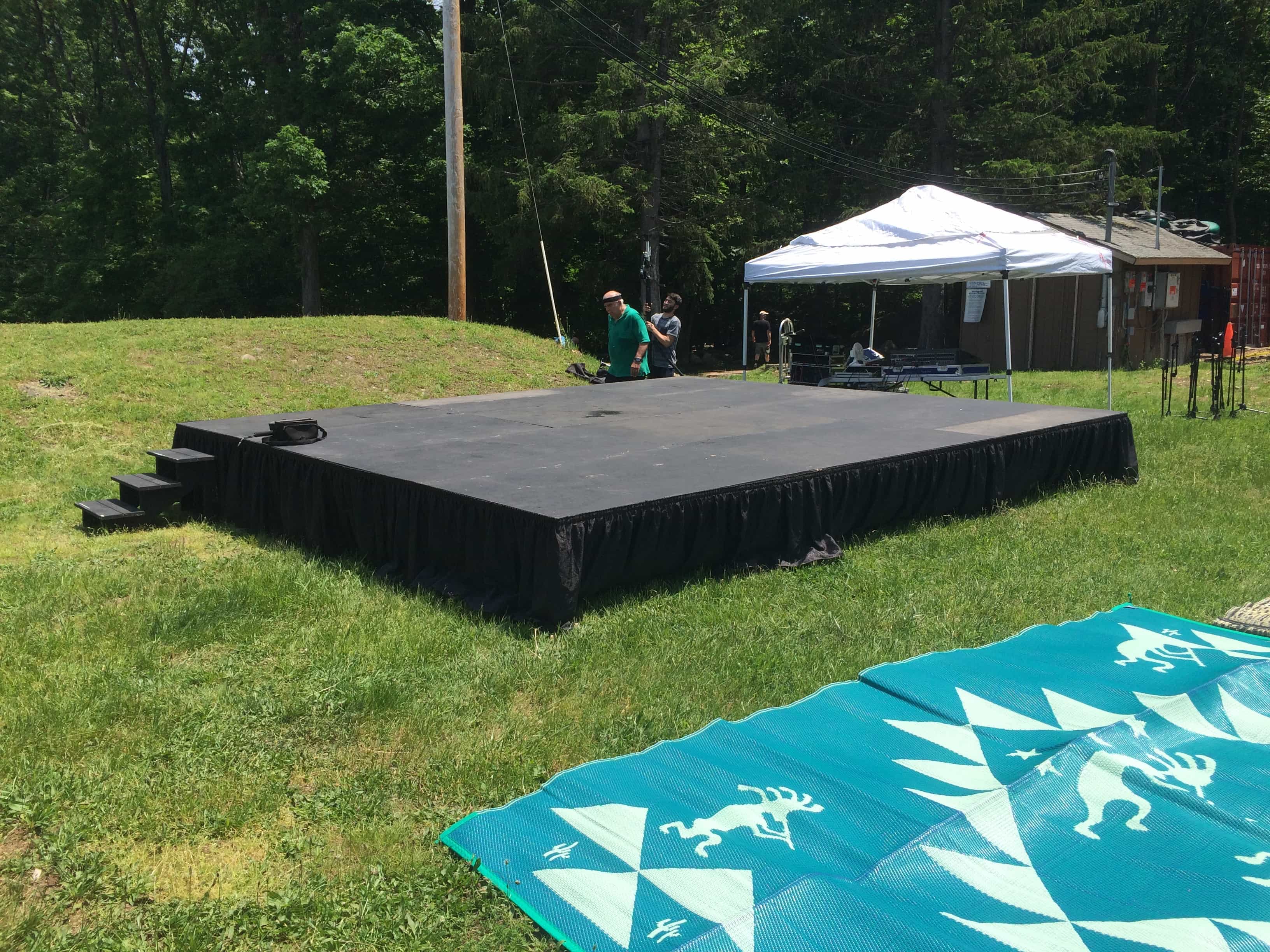 Outdoor Concert Stage Rental