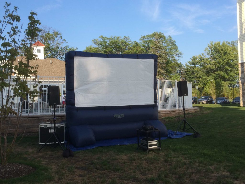 Inflatable Movie Screen Rentals in NJ- CMT Sound Systems